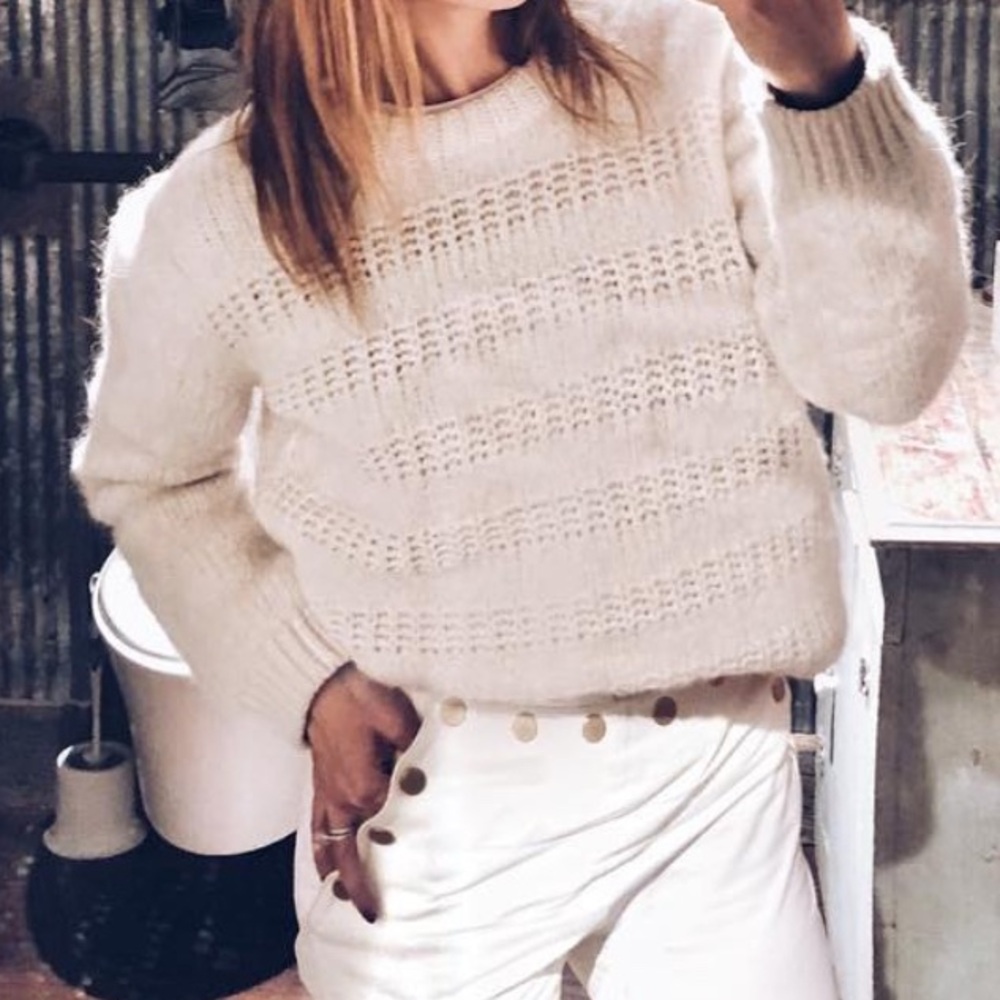 M.I.H cream sweater